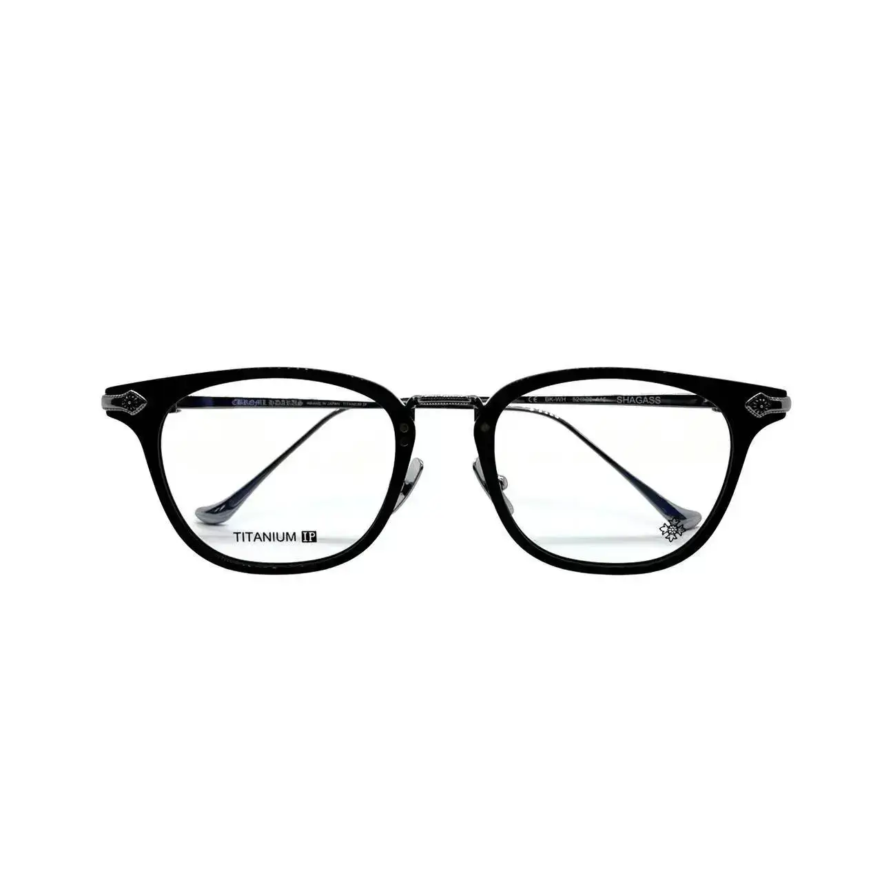 Chrome Hearts SHAGASS BK/SS Flower Glasses