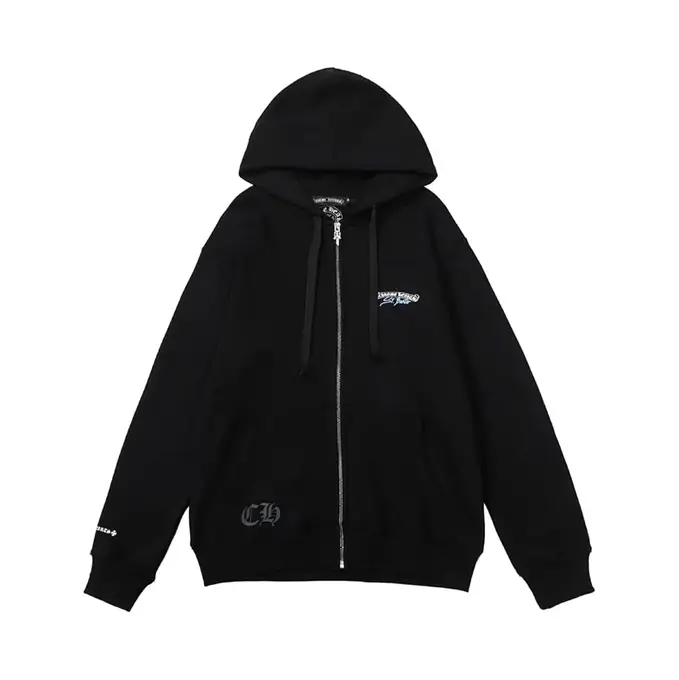 Chrome Hearts St Barth Exclusive Zip Up Hoodie