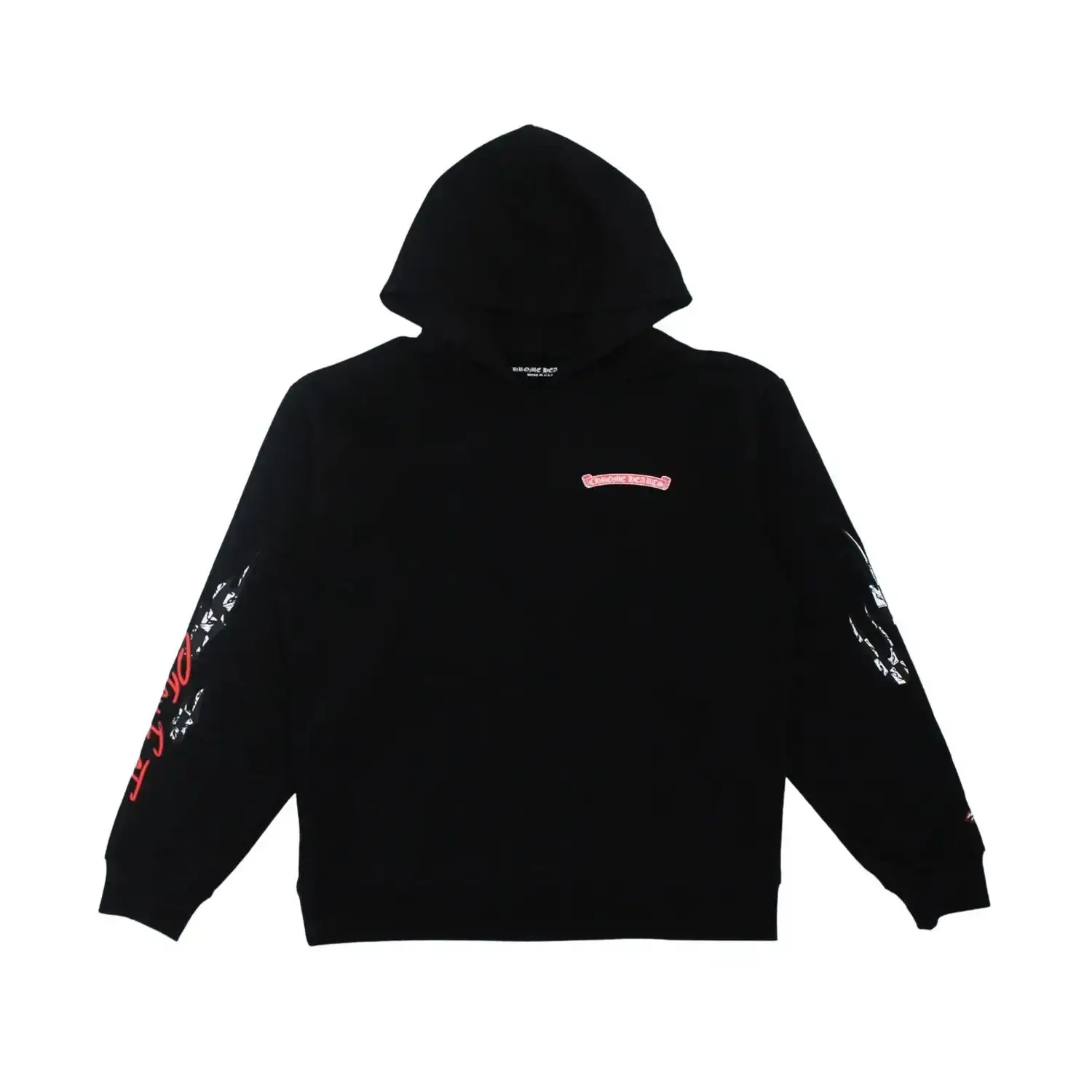 MATTY BOY STAY FAST RACE TEAM Black Chrome Hearts Hoodie