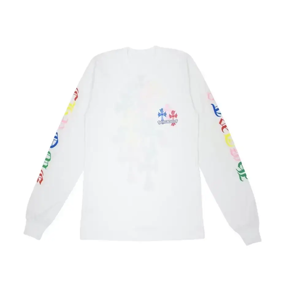 Long Sleeve Chrome Hearts Multi Color Shirt