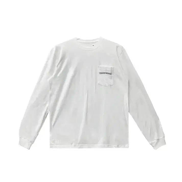 USA Script Chrome Hearts Long Sleeve Tee