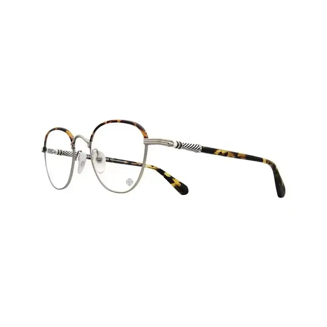 GAG Tortoise Chrome Hearts Men Glasses - Retro Artistic Vibe