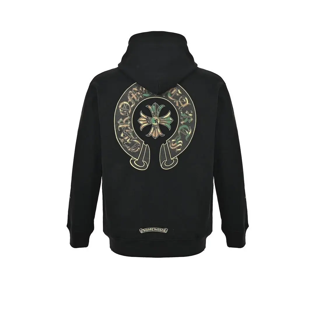 Cemetery Horseshoe Pike Chrome Hearts Zipper Hoodie