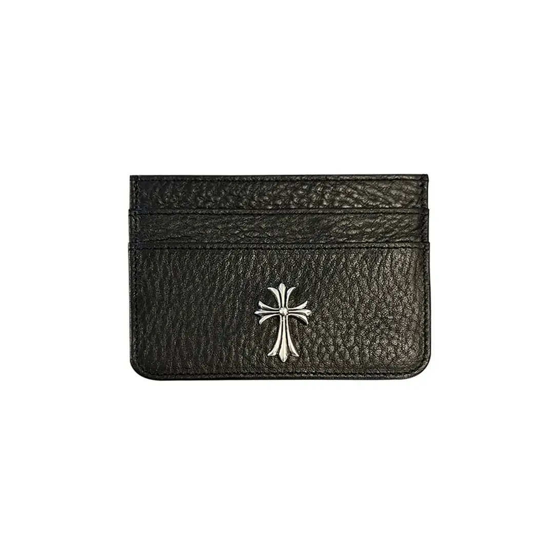 Double Sided CH Cross Chrome Hearts Card Holder