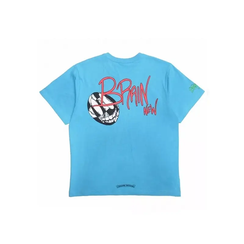 Matty Boy Brain New Chrome Hearts Blue T-Shirt