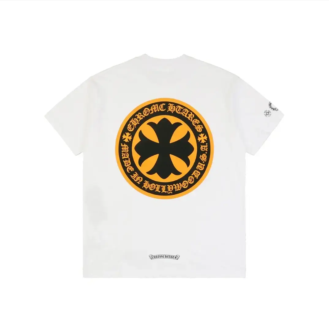 Plus Cross Shield Logo Chrome Hearts T-Shirt
