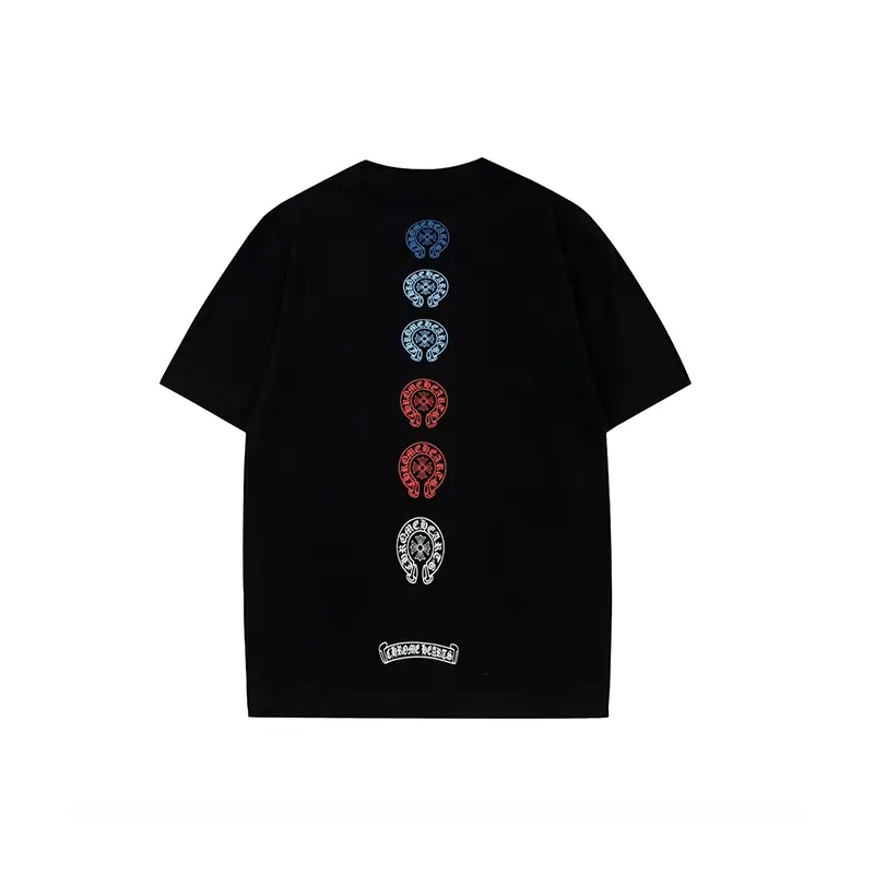 Chrome Hearts Multicolor Cross Horseshoe T-Shirt