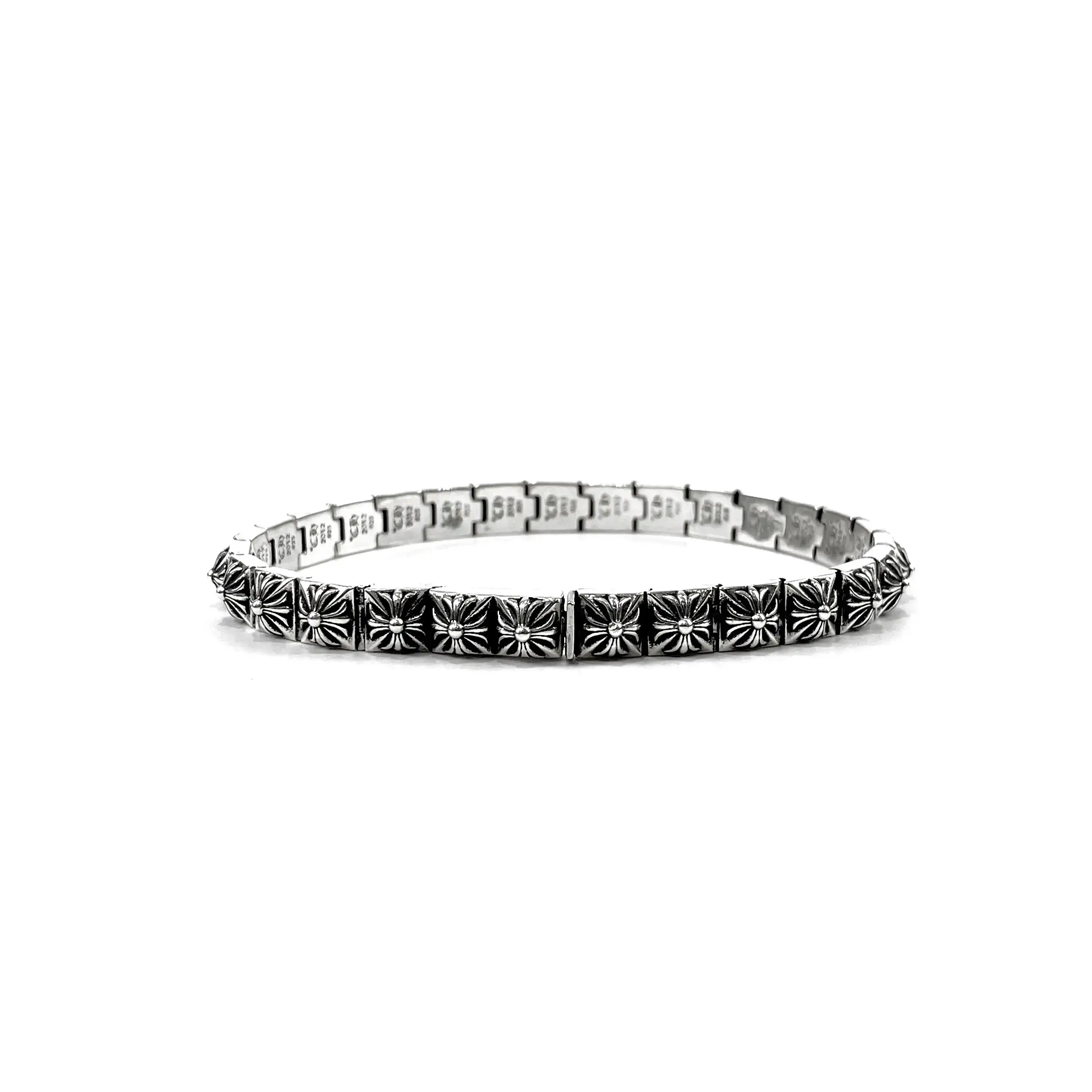 CH Plus Chrome Hearts Pyramid Bracelet - Statement Piece