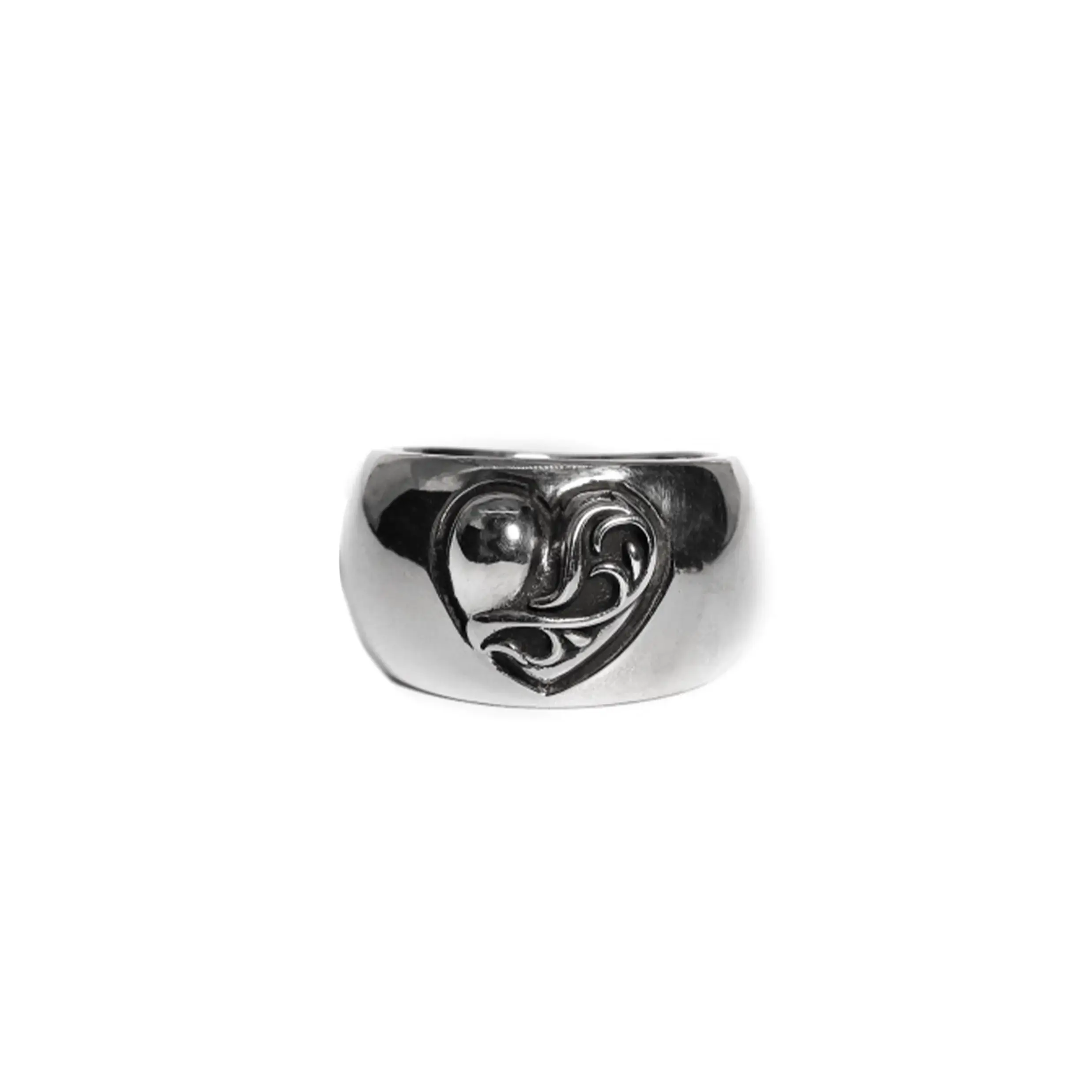 Chrome Hearts Couple Ring - 1995 Heart Band Ring