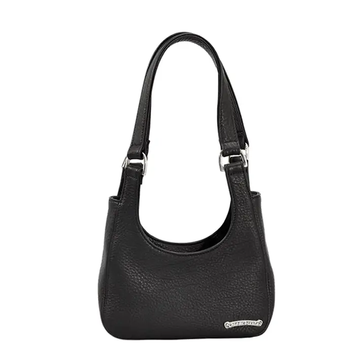 Buy Chrome Hearts New Arrivals online - at Chrome Hearts Black Shoulder Strap Hobo Underarm Bag