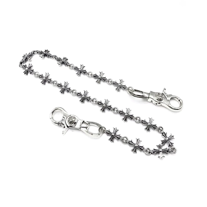 Chrome Hearts Cross Chain - Luxury Streetwear Silver