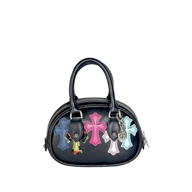 Colour Patches Chrome Hearts Bowling Bag - Pop Fashion Style