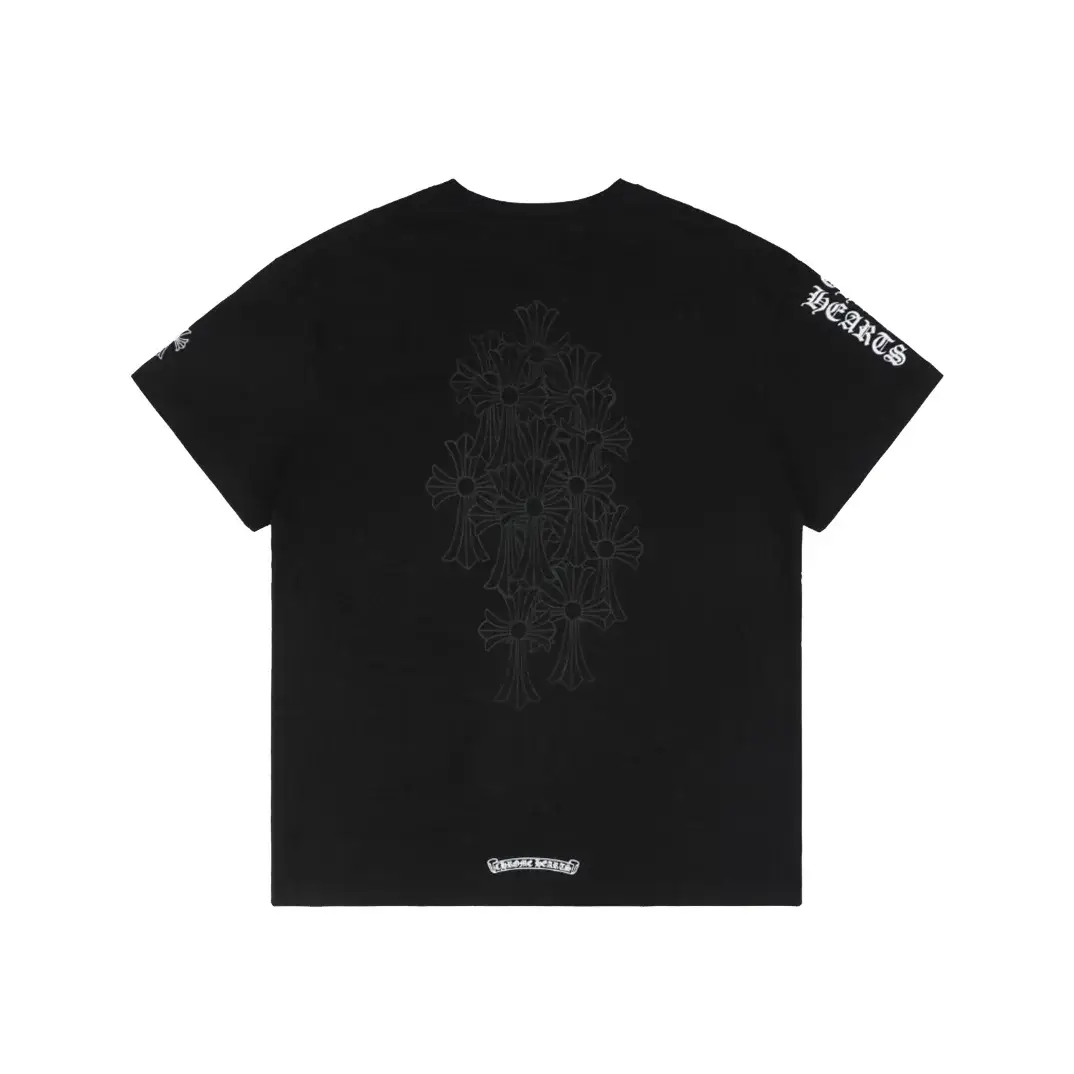 Buy Chrome Hearts New Arrivals online - at Black Chrome Hearts Cemetery Tee - LA Streetwear Icon
