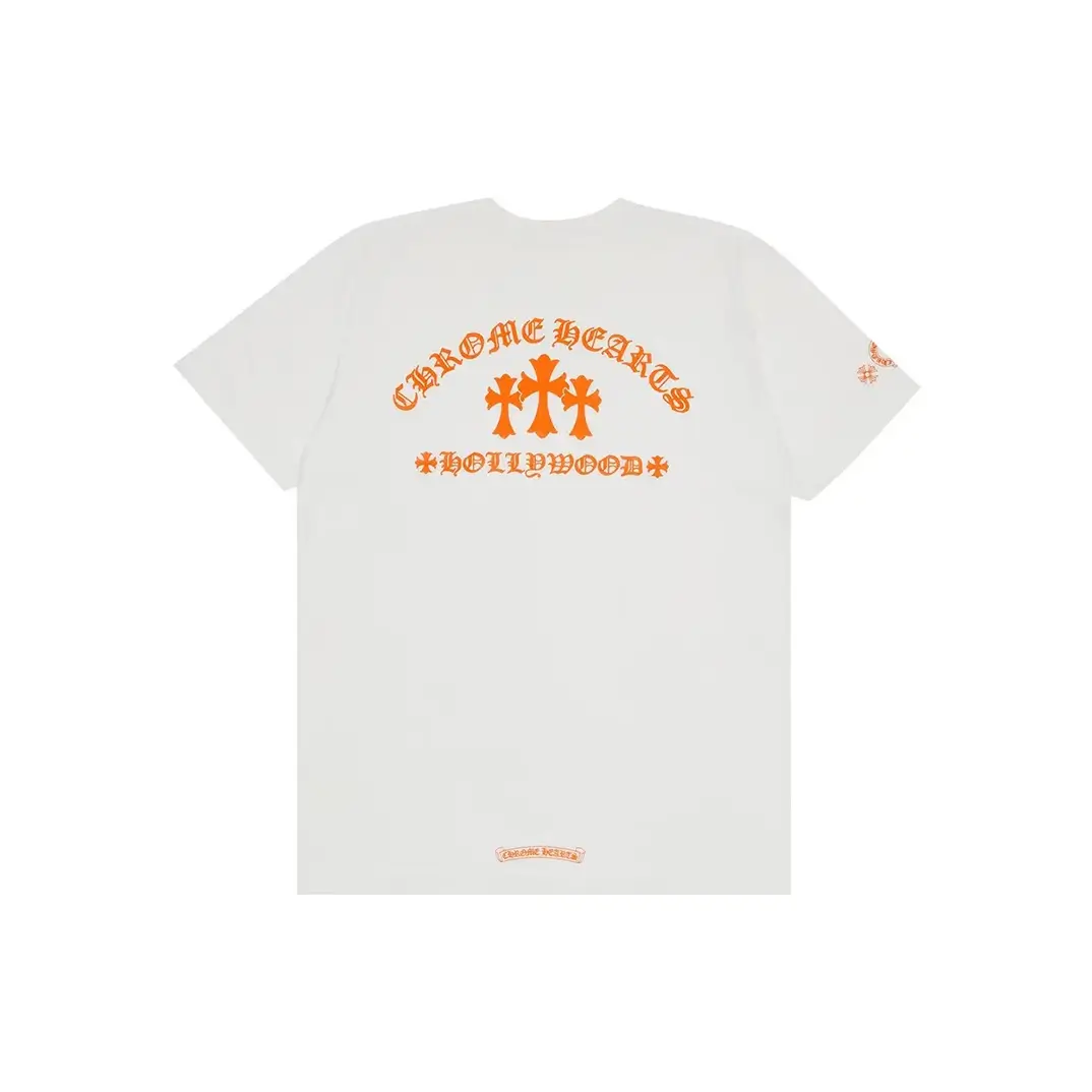 Buy Chrome Hearts New Arrivals online - at King Taco Chrome Hearts Triple Cross T-Shirt - High-End Wear