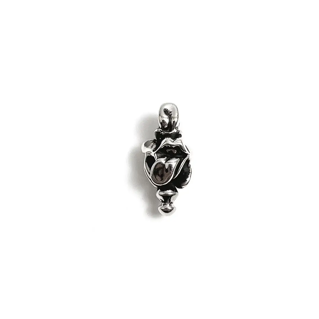 Chrome Hearts Rolling Stones Necklace - Spinning Pendant